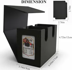 MTG Commander Deck Box with Display Window Holds 280+ Single-Sleeved Cards New - Image 5
