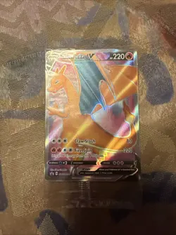 Charizard v SWSH050 Holo Sword & Shield Promo Card Sealed Pokemon - Image 1
