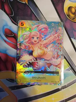 One Piece TCG Shirahoshi OP03-116 BANDAI CARD GAMES Fest. 23-24 Edition - Image 1