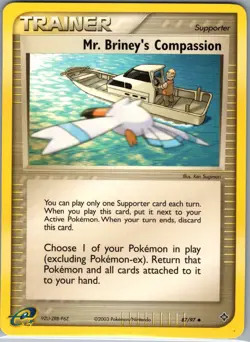 Mr. Briney's Compassion 87/97 Non Holo Dragon - Pokemon Card - NM - Image 1