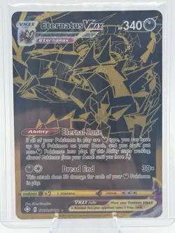 Eternatus VMAX SV122/SV122 Shining Fates Ultra Rare Holo Pokemon TCG Card - Image 1