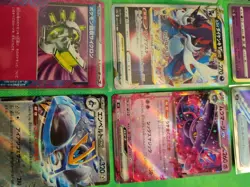 12 Pokemon Cards Korean and Japanese Hits Ex Vstar V Full Art Mixed Sets NM/M - Image 2