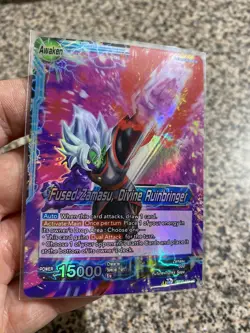BT10-032 UC - Uncommon Foil Dragon Ball Super Card - Fused Zamasu, Divine Ruinbr - Image 1