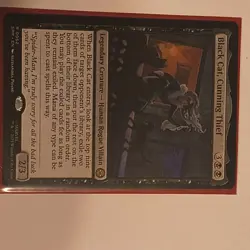 1 x Black Cat, Cunning Thief - Marvel's Spider-Man - NM-Mint - MTG - Image 3