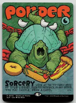 Ponder P Secret Lair Showdown 19 NM - Image 1