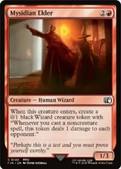 x4 Mysidian Elder - Foil C MTG Final Fantasy M/NM, English - Image 1