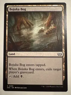 Bojuka Bog 0265 Commander: Duskmourn: House of Horror DSC MTG Magic - Image 1