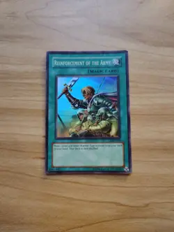 Yu-Gi-Oh - Reinforcement Of The Army - LOD-028 - Super Rare - Image 1
