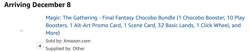Magic: The Gathering - Final Fantasy Chocobo Bundle Box PRESALE CONFIRMED - Image 2