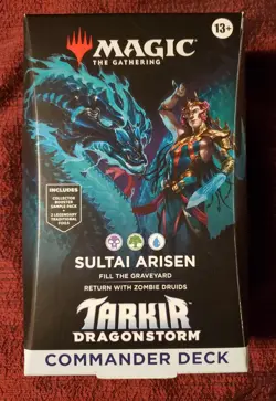 MTG Magic the Gathering | Tarkir Dragonstorm Commander Deck - Sultai Arisen New - Image 1