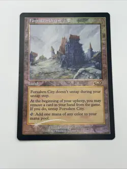 Forsaken City Foil Planeshift Near Mint Never Played Mtg Magic The Gathering - Image 2