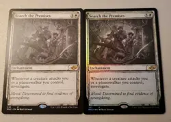 Mtg 2x Search The Premises MH2 Showcase (1x Foil) Near Mint - Image 1