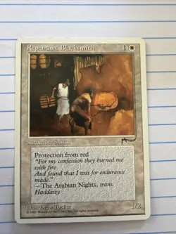 1995 MAGIC THE GATHERING CHRONICLES REPENTANT BLACKSMITH - Image 1