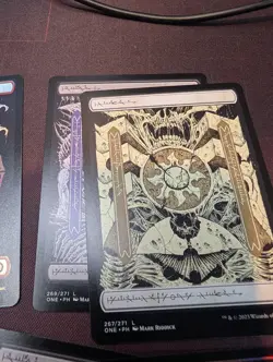 Full Art Phyrexia: All Will Be One Foil Lot Phryexia Text - Image 5