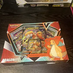 Pokemon TCG: Dragonite V Box Collection NFS W/Evolving Skies - Image 1