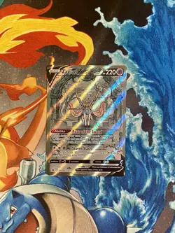 2023 Pokemon SWSH Crown Zenith Zacian V Galarian Gallery #GG48/GG70 NM - Image 1