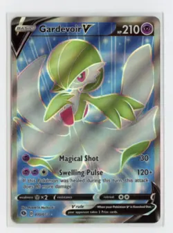 Gardevoir V 70/73 Full Art Ultra Rare Holo Champion's Path Pokemon TCG - Image 1