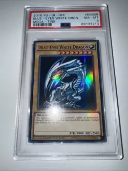 Yu-Gi-Oh Blue-Eyes White Dragon CT13-EN008 PSA 8 - Image 1