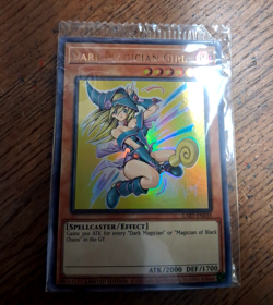 Yugioh DARK MAGICIAN GIRL Lart-EN035 Lost Art Promo Ultra Rare Sealed Fast Ship - Image 1