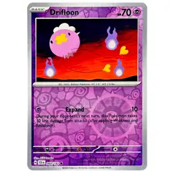 Drifloon 060/142 Sv07: Stellar Crown Pokemon TCG (REVERSE HOLO, NM) - Image 1