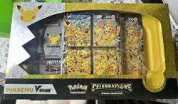 Pokemon Celebrations 25th Anniversary Pikachu V-union Premium Playmat Collection - Image 1