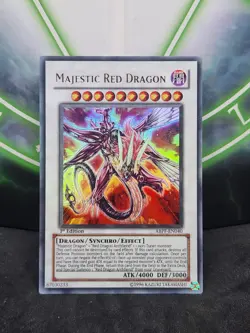 Yugioh Majestic Red Dragon ABPF-EN040 Ultra Rare 1st Edition NM - Image 1