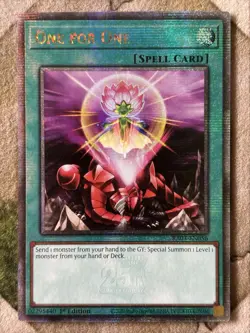 YuGiOh ONE FOR ONE Quarter Century Secret Rare RA03-EN056 - Image 2