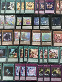 YuGiOh 70 Card Sleeved Purrely & Melffy Deck XYZ & Synchro w/30 Card Extra &Side - Image 3