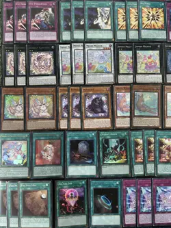 YuGiOh 70 Card Sleeved Purrely & Melffy Deck XYZ & Synchro w/30 Card Extra &Side - Image 4