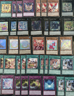 YuGiOh 70 Card Sleeved Purrely & Melffy Deck XYZ & Synchro w/30 Card Extra &Side - Image 5