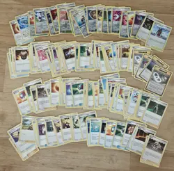 1100+ POKEMON CARDS 900+ CHARACTER 100+ TRAINER 100+ ENERGY HOLOS FOILS! L19 - Image 3