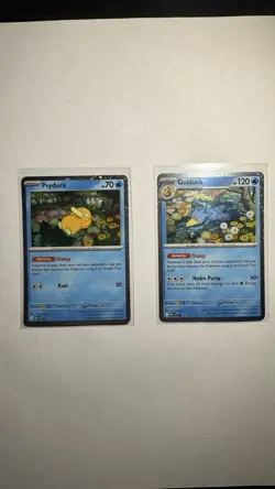 Psyduck 007 | Golduck 008: Mega Evolutions Promo Cards - Image 1