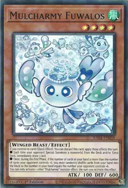 RA04-EN050 Mulcharmy Fuwalos - Super Rare Card 1st Edition Mint Yugioh Card - Image 1
