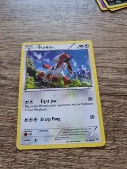 87/106 Furfrou Uncommon:regular Pokemon Trading Card Game XY-02 Flashfire - Image 1