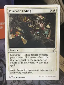 Prismatic Ending White Border #16 Mystery Booster 2 MTG Magic Card - Image 1