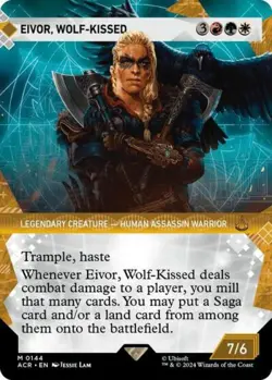 Eivor, Wolf-Kissed (Showcase) -Foil Near Mint MTG - Image 1