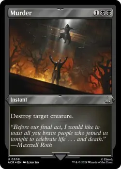 Murder (Foil Etched) -Foil Near Mint MTG Universes Beyond: Assassin's Creed - Image 1