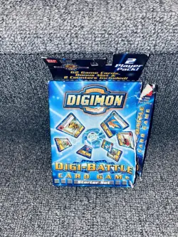 Digimon Digi-Battle TCG Starter Deck | Complete 62-Card ST Set | Bandai 1999 - Image 2