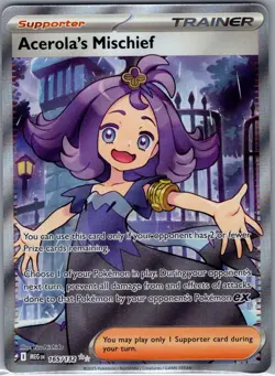 Acerola's Mischief 165/132 ME01: Mega Evolution - Pokemon Card - NM - Image 1