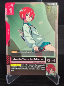 Gundam Card Game - Amate Yuzuriha (Machu) (ST06 Release Event) ST06-009 C - NM - Image 1