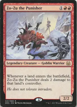 Zo-Zu the Punisher R Duel Decks: Mind vs. Might 41 - LP MTG - Image 1