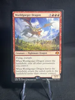 Worldgorger Dragon Dominaria Remastered Regular - Image 1