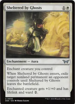 Sheltered by Ghosts U Duskmourn: House of Horror 30 - LP MTG - Image 1
