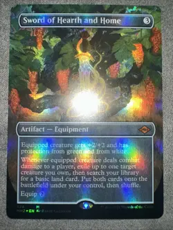 Sword of Hearth and Home (Borderless Foil) Modern Horizons 2 NM - Image 2