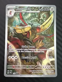 Pokemon TCG Scarlet & Violet Kingambit 130 Holo Promo VLP - Image 1