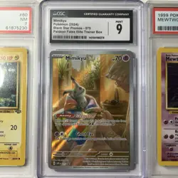 Pokemon TCG Graded Slab Lot PSA & CGC Mewtwo Pikachu Mimikyu Holo Base Promo - Image 4