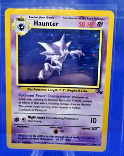 Pokemon TCG Haunter Fossil 6/62 Holo Unlimited Rare - Image 3