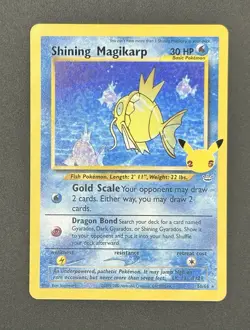 Pokemon TCG Shining Magikarp 66/64 Celebrations: Classic Collection Holo - Image 1