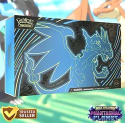 Presale X2 UPC - TRUSTED SELLER - Phantasmal Flames Mega Charizard X Pokemon TCG - Image 1