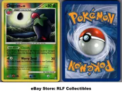 2009 Pokemon, Platinum Arceus, #15/99 Cherrim Lv. 33, Reverse Holo Rare - Image 1